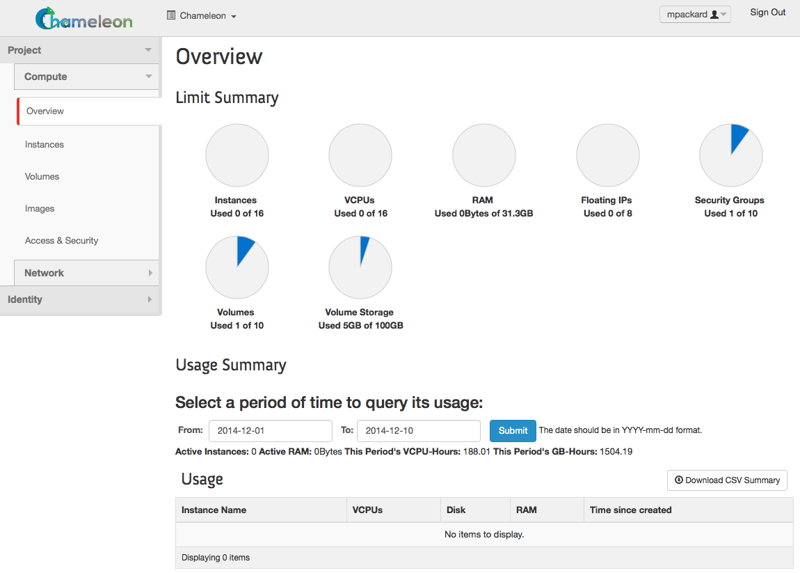 OpenStack KVM User Guide | Chameleon Cloud