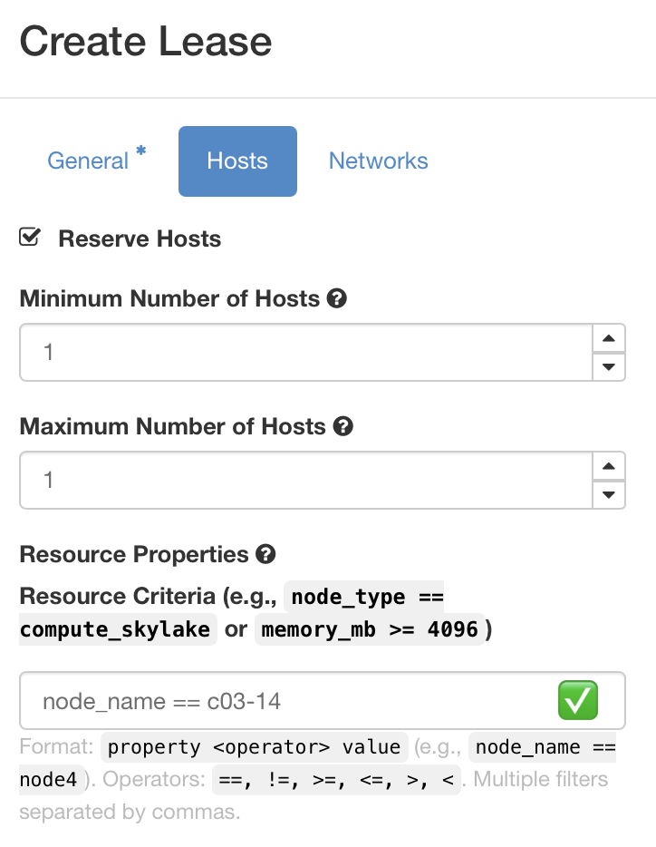 Calendar view with clickable node names