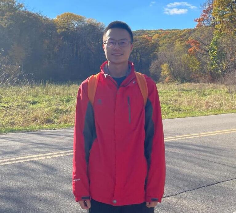 Ke Han, lead author of UpFuzz, outdoors